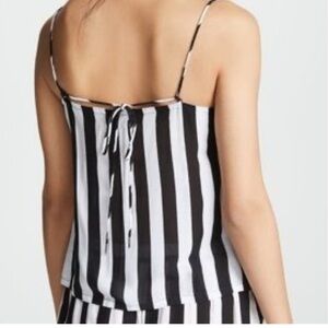 Tahari striped tank top